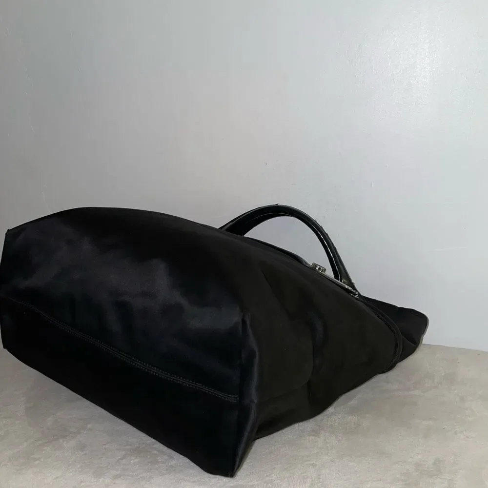 abbi Canvas Tote Black XLarge - Picture 6 of 11